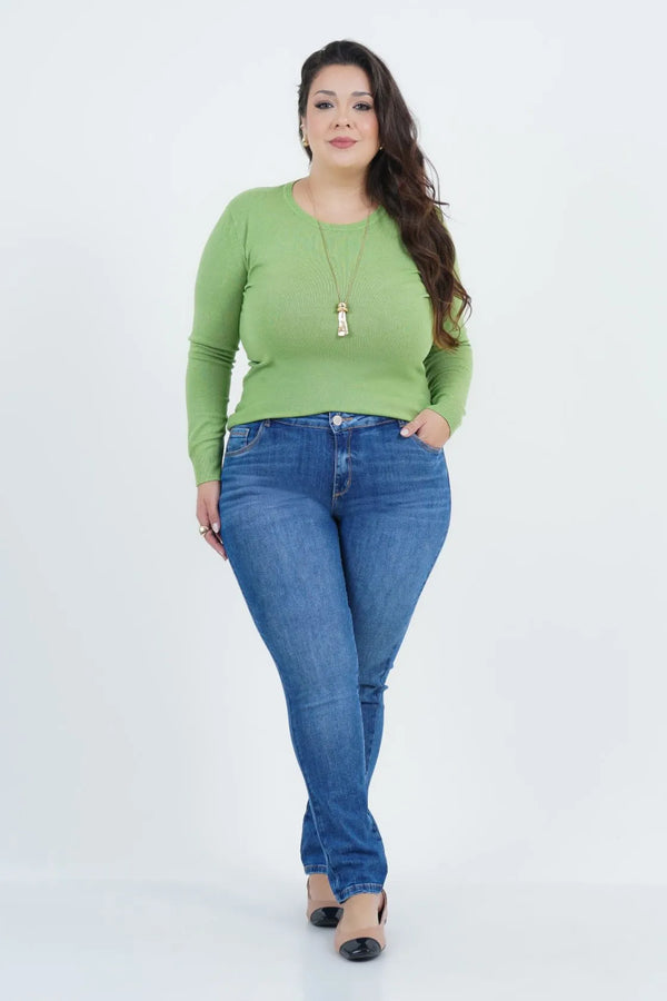 Calça jeans feminina wide leg cintura alta - Marrom Escuro | Pool Jeans