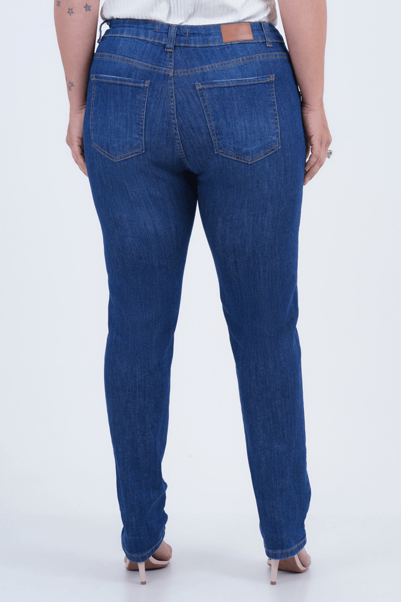 Calça Plus Size Feminino Skinny Jeans Enigma