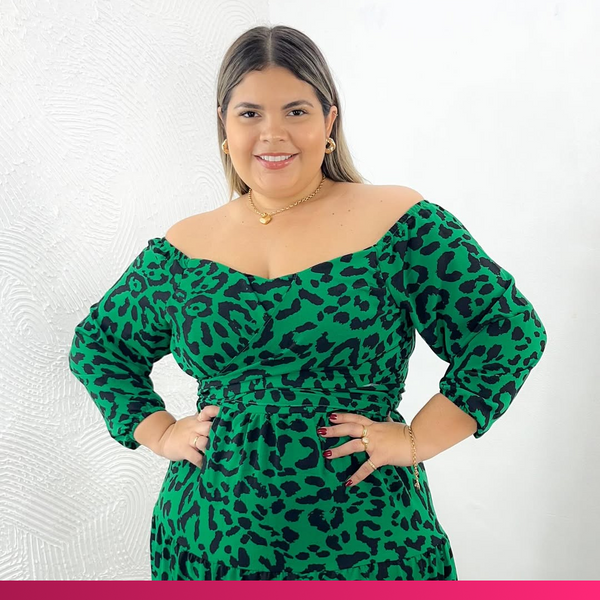 Vestido Longo Nanda Plus Size