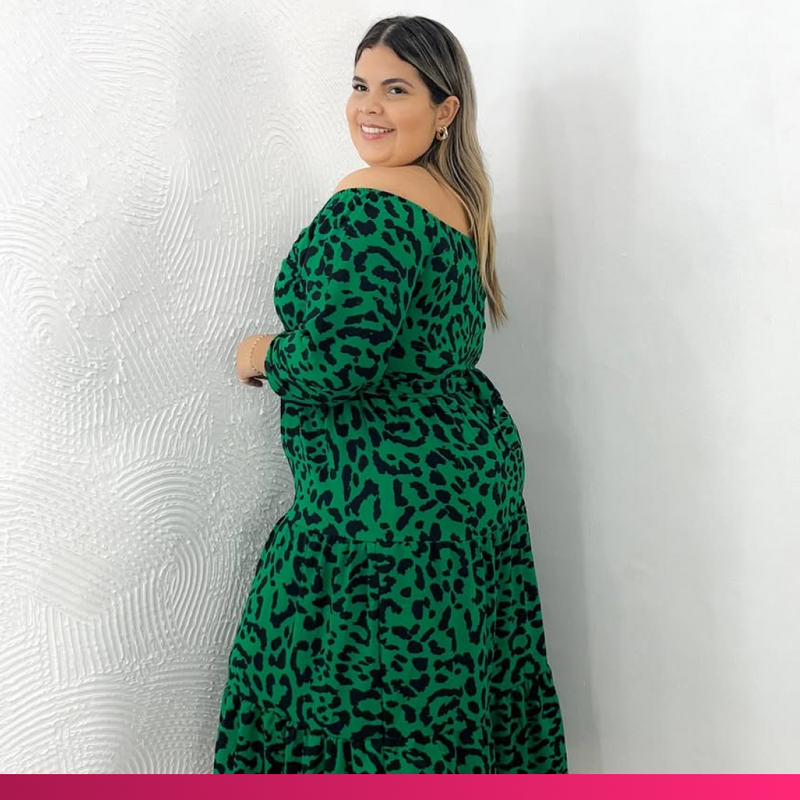 Vestido Longo Nanda Plus Size